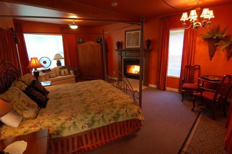 Auberge Le Tricorne North Hatley Rom bilde